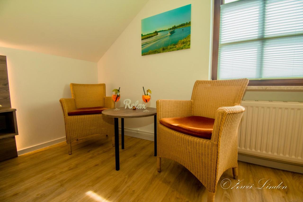 Hotel Zwei Linden - Links Der Elbe - Niedersachsen Balje Екстериор снимка